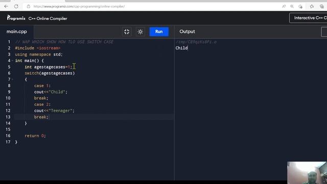 WAP WHICH SHOW HOW TO USE SWITCH CASE|C++ смотреть онлайн