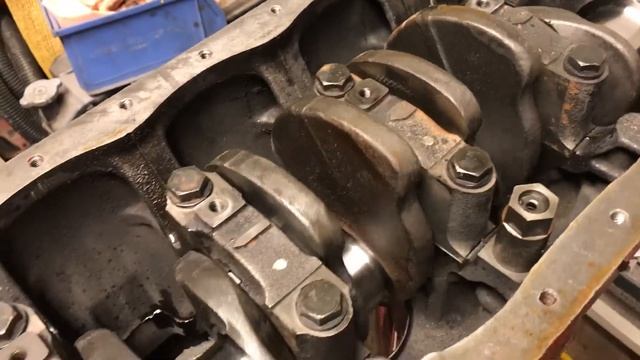 Toyota 11z crankshaft just mounted смотреть онлайн