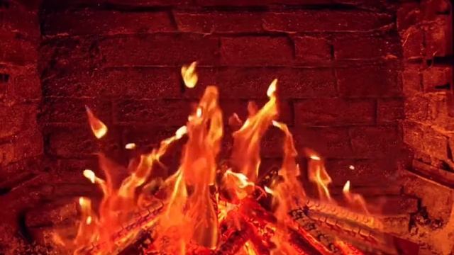 ОГОНЬ. Треск костра. Шум для медитации и сна. Fireplace HD. смотреть онлайн
