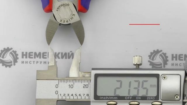 Обзор кусачек диагональных KNIPEX KN-7202125