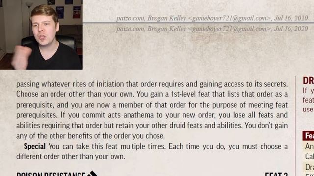 DRUID CLASS GUIDE - PATHFINDER SECOND EDITION смотреть онлайн