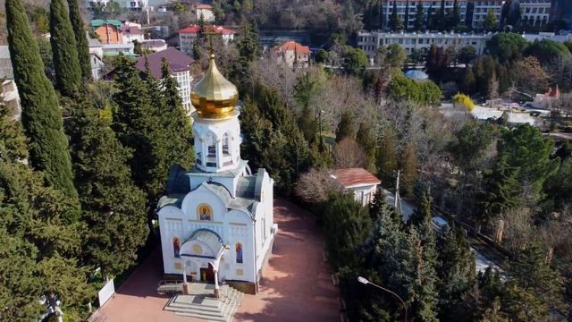 Храм Николая чудотворца. Лазаревское февраль 2022.?ЛАЗАРЕВСКОЕ СЕГОДНЯ?СОЧИ. смотреть онлайн