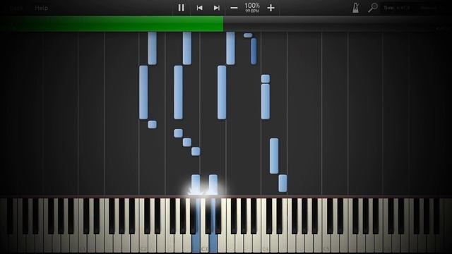 Studio Ghibli - Kiki's Delivery Service Piano Tutorial / Transcription - Synthesia [HD] смотреть онлайн