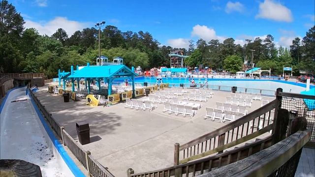 OPENING DAY of the 2022 Season at Six Flags White Water! | PYTHON PLUNGE OPENING DAY! | Slide POVs! смотреть онлайн