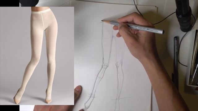 Life draw fashion sketch/basic fashion model posture fast draw Practice-Part 3-1 смотреть онлайн