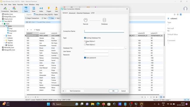 How to connect sqlite with Navicat смотреть онлайн