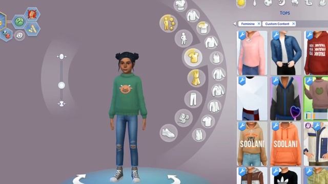 Sims 4 Maxis Match CC Folder | Kids 150+ Items смотреть онлайн