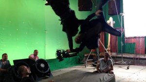 Константин Давыдов и Евгений Стычкин | Съёмка полёта | Хромакей | Чернобыль - Зона Отчуждения