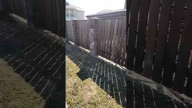 Откатные ворота с калиткой