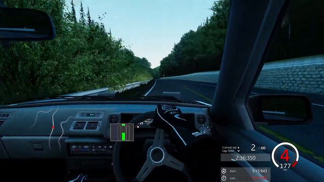 Akina Downhill 5:14.764 AE86 Tuned Assetto Corsa смотреть онлайн