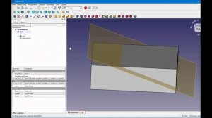 FreeCad Выдавливание под углом к плоскости