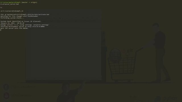 ?♂️ Arrancar Servidor Desarrollo Django ? con Archivo Bat Windows смотреть онлайн
