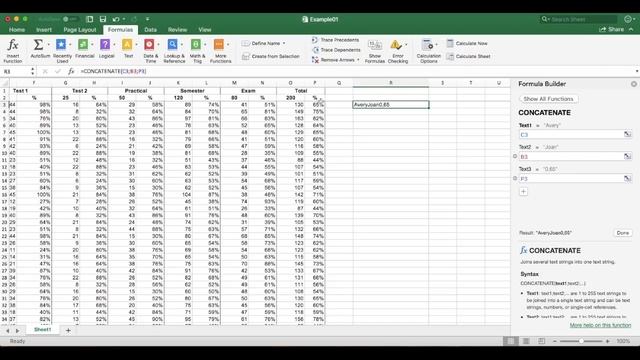 Excel tips: How to merge data (concatenate function) and hide columns in excel смотреть онлайн