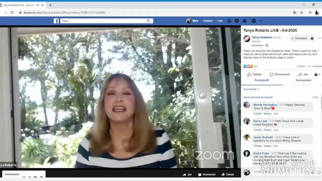 Tanya Roberts' memories of Christopher Walken смотреть онлайн