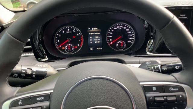 Kia K5 - устранение постороннего шума в рулевой колонке. смотреть онлайн