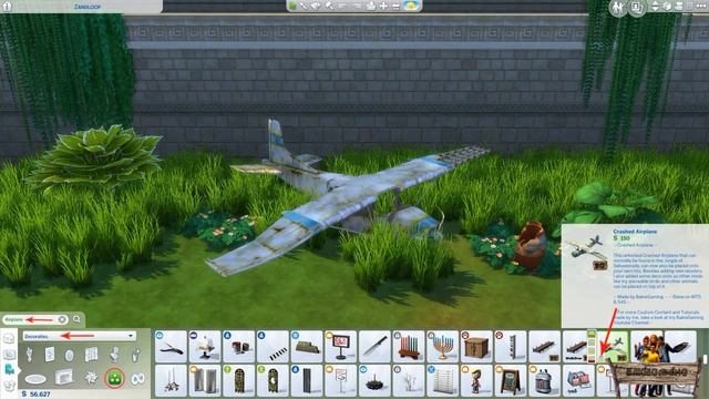Bakies The Sims 4 Custom Content: Animated - Placeable Reptiles - Iguanas + Crashed Airplane смотреть онлайн