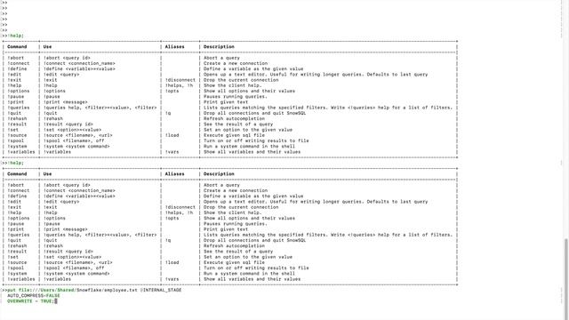 Upload the local file into Internal Stage in Snowflake смотреть онлайн