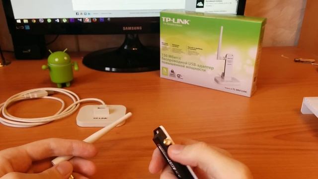 Обзор адаптера TP LINK TL WN722NC смотреть онлайн