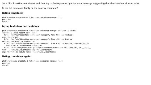 How to correctly delete libertine containers on Ubuntu Touch? (3 Solutions!!) смотреть онлайн