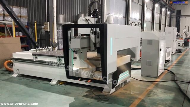 CNC ROUTER ATC: SNOVAR VA30-1325S-L8 CNC Router with OSAI control system смотреть онлайн
