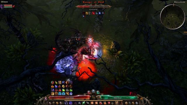Bleeding Blademaster vs Ravager of Flesh (2:27) смотреть онлайн