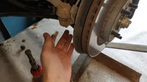 Как я снял закисшую рулевую тягу без съемника