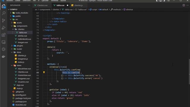 #07 | CRUD VUE NodeJS MySQL | Curso Vue JS intermedio y avanzado [ En Español ] смотреть онлайн