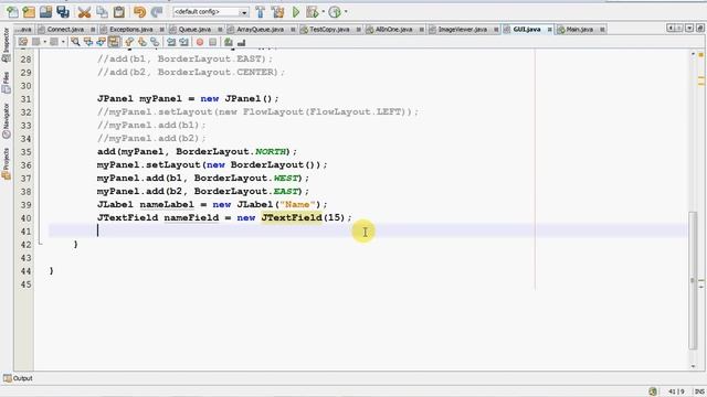 Tut 009 GUI in Java JLabel and JTextField смотреть онлайн