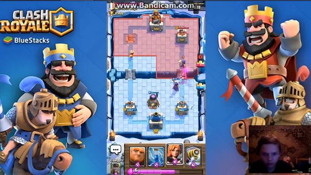clash rayale-прокочали таран на 3 уровень+открытие королевского сундука смотреть онлайн