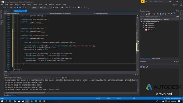 Lập trình Addin trong Autocad | Bài 21: Lấy tọa độ điểm từ người dùng смотреть онлайн