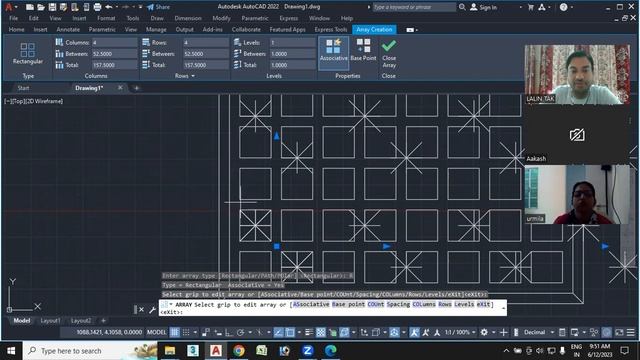 #21| AutoCAD| Complete explanation of Array Command (Rectangle, Path, Polar) & Property смотреть онлайн