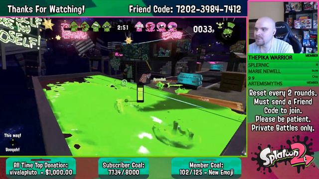 Splatoon 2 - Private Battles with Viewers - Ft: Failboat смотреть онлайн