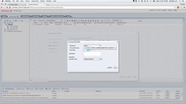 Lab Oracle VM Server – Parte 5 смотреть онлайн