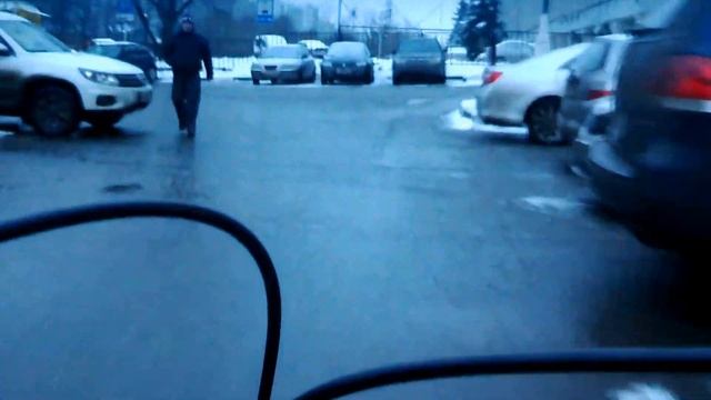 На трайке по зимней Москве смотреть онлайн