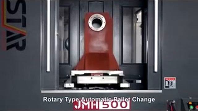 2-паллетный горизонтально-фрезерный станок Millstar JMH500 смотреть онлайн