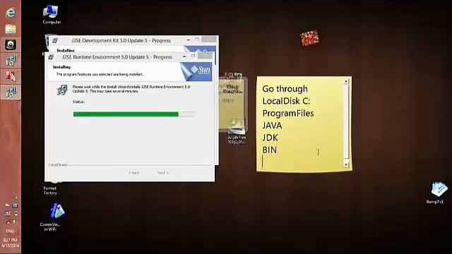 JAVA Installation Process in windows 7,8,10 | By Lokesh Guniganti смотреть онлайн