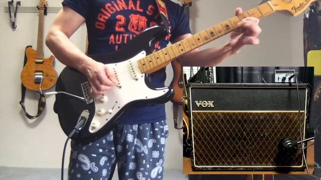 65' VOX AC30 Demonstration With Fender Stratocaster & RANGEMASTER Rory Gallagher Ritchie Blackmore смотреть онлайн