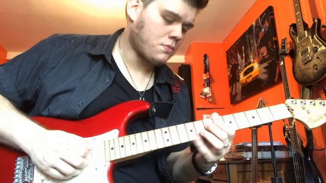 Fender Stratocatster EMG dg20 смотреть онлайн