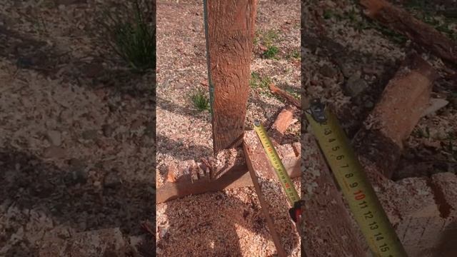 Приспособление для распиловки горбыля, срезки смотреть онлайн