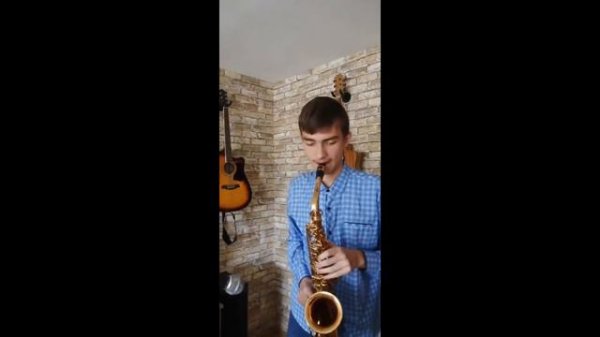 "Подмосковные вечера" вариации. Саксофон.