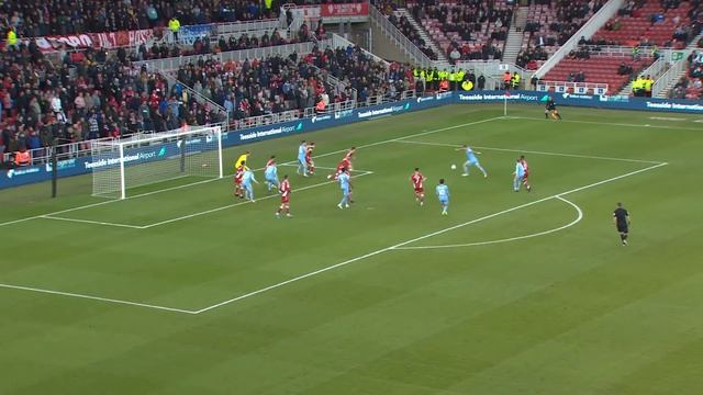 Middlesbrough 1-0 Coventry City смотреть онлайн