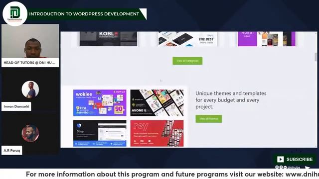 DAY 16 (DNI HUB): WordPress Development смотреть онлайн