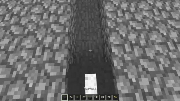 Minecraft: ROAD MOD (Built Realistic Roads on Any Map) Mod Showcase