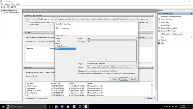 32. Использование планировщика заданий [Task Scheduler] в Windows 10 смотреть онлайн