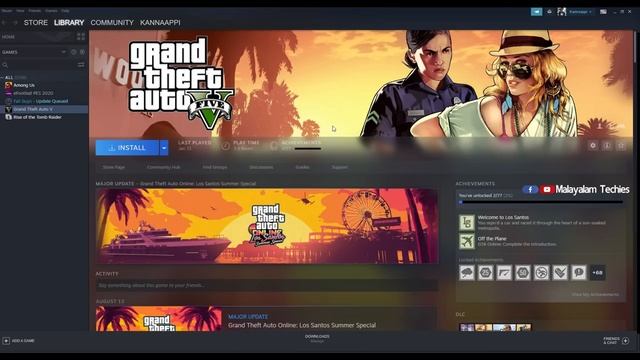 ഞാൻ കളിക്കുന്ന GTA V എങ്ങനെ നിങ്ങൾക്കും കളിക്കാം | HOW TO DOWNLOAD GTA V смотреть онлайн