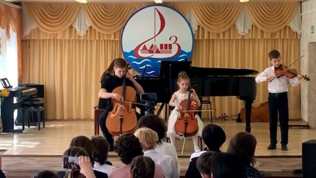 Трещев И., Трещев Д., Трещева А., Трещева И. «Мой путь» Клод Франсуа.