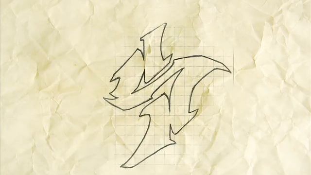 How to make a Wildstyle graffiti letter HD 2 смотреть онлайн