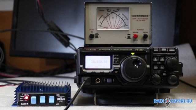 RM KL-200, реальный замер выходной мощности усилителя. смотреть онлайн