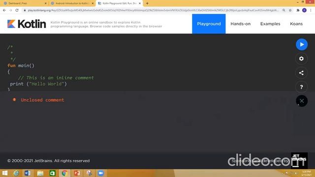 4.1.Kotlin - How to apply comments- Case Sensitive |Mobile Application Development | Darakhshan Sye смотреть онлайн