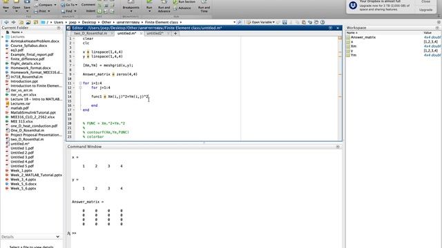Contour plot - MATLAB смотреть онлайн